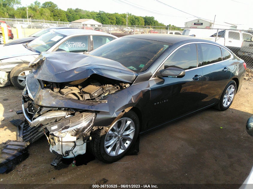 VIN 1G1ZD5ST7KF199296 2019 CHEVROLET MALIBU LT
