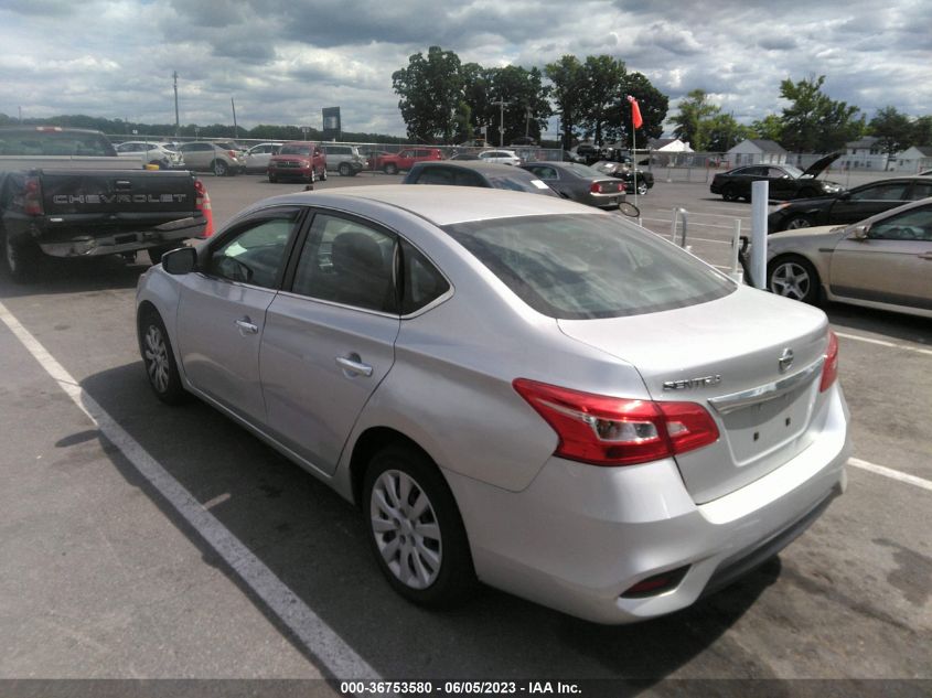 2017 NISSAN SENTRA S/SV/SR/SL - 3N1AB7AP1HY282382