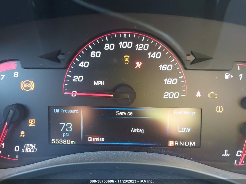 2016 CADILLAC ATS-V 1G6AN1RY8G0105550