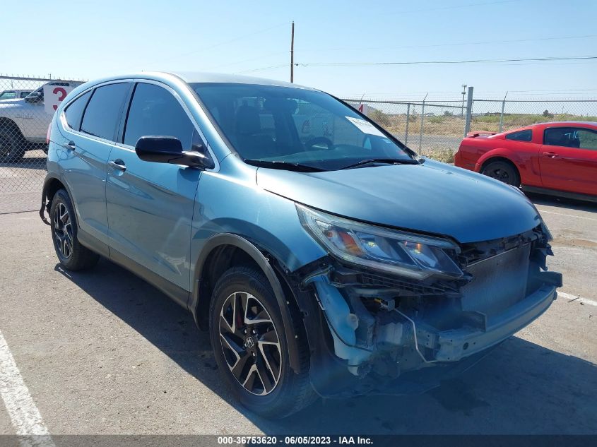 2016 HONDA CR-V SE - 2HKRM3H46GH509513