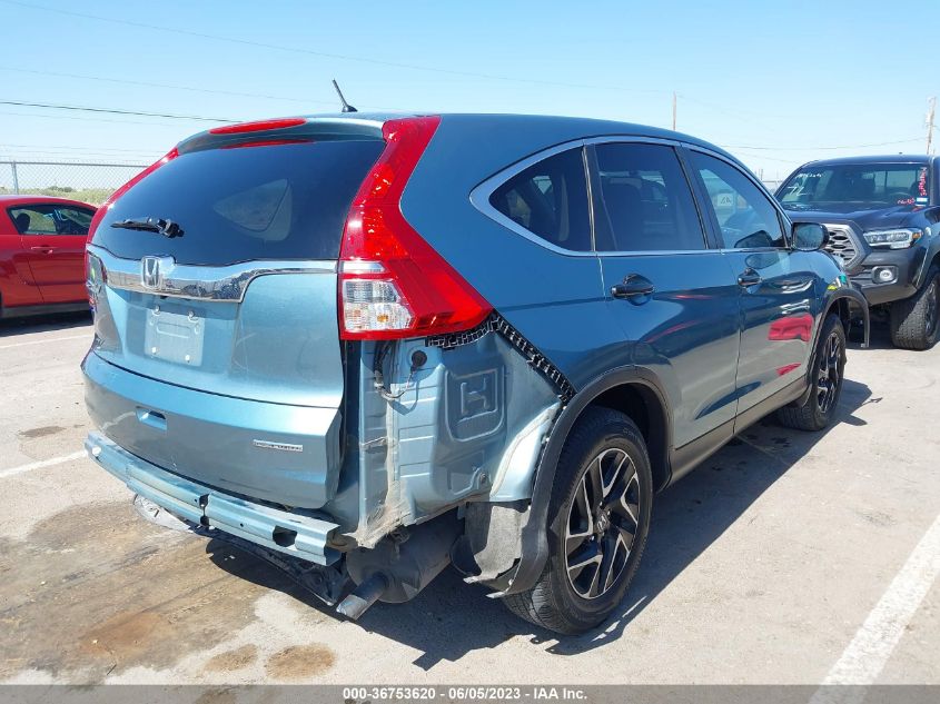 2016 HONDA CR-V SE - 2HKRM3H46GH509513