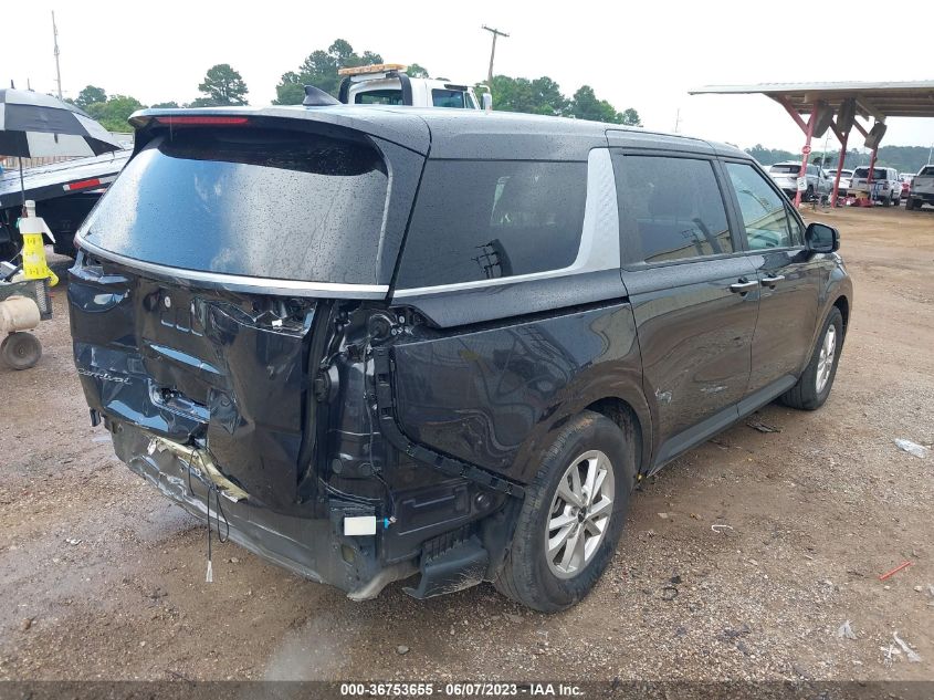 2022 KIA CARNIVAL LX KNDNB4H38N6149606