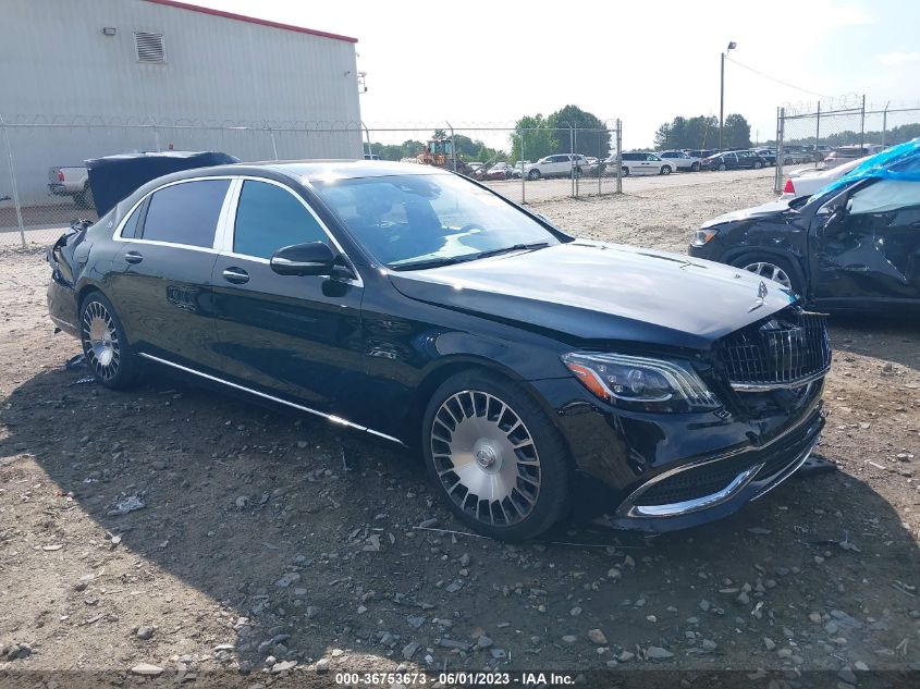 2019 MERCEDES-BENZ MAYBACH S 560 4MATIC WDDUX8GB4KA430734