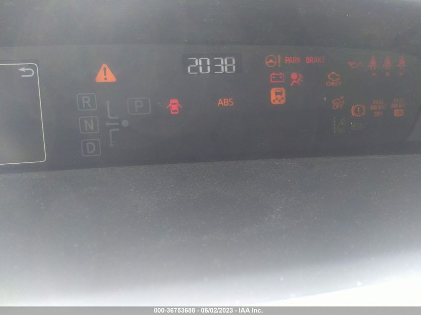 2019 TOYOTA PRIUS LE/XLE - JTDL9RFU2K3013030