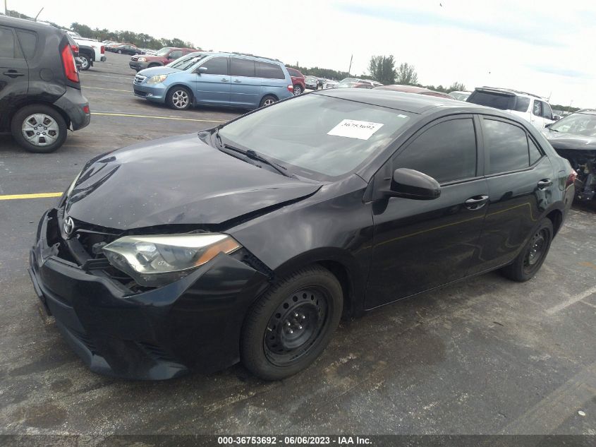 2014 TOYOTA COROLLA L/LE/LE PLS/PRM/S/S PLS - 2T1BURHE6EC205031