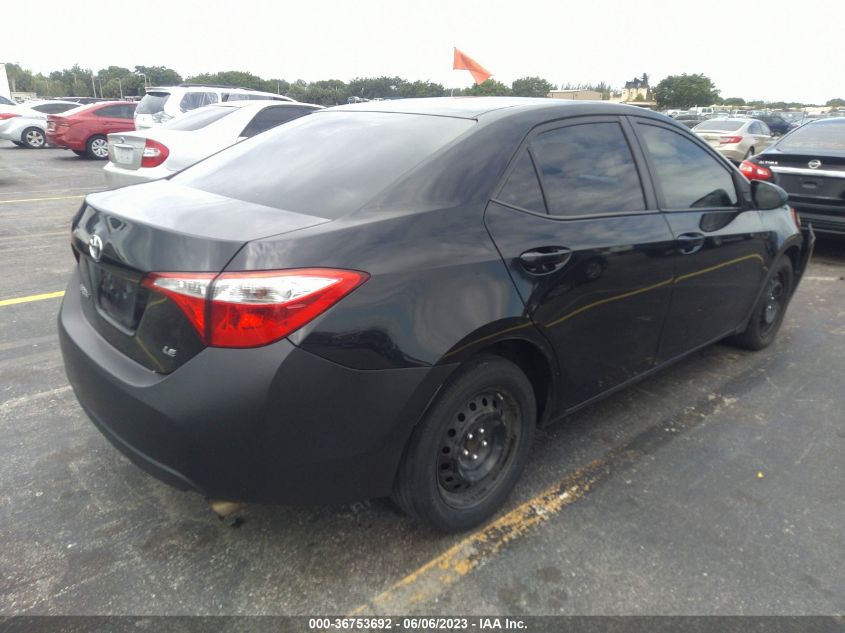 2014 TOYOTA COROLLA L/LE/LE PLS/PRM/S/S PLS - 2T1BURHE6EC205031