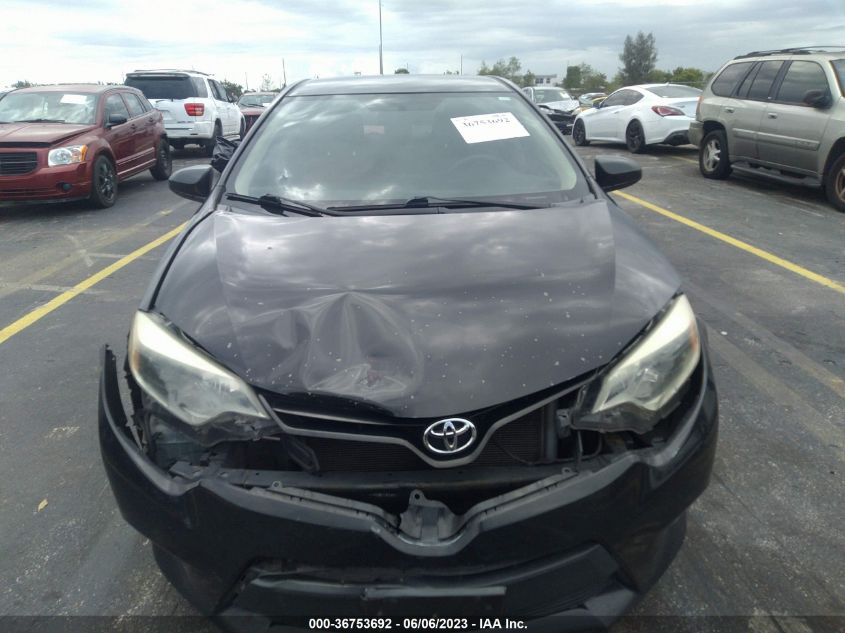 2014 TOYOTA COROLLA L/LE/LE PLS/PRM/S/S PLS - 2T1BURHE6EC205031