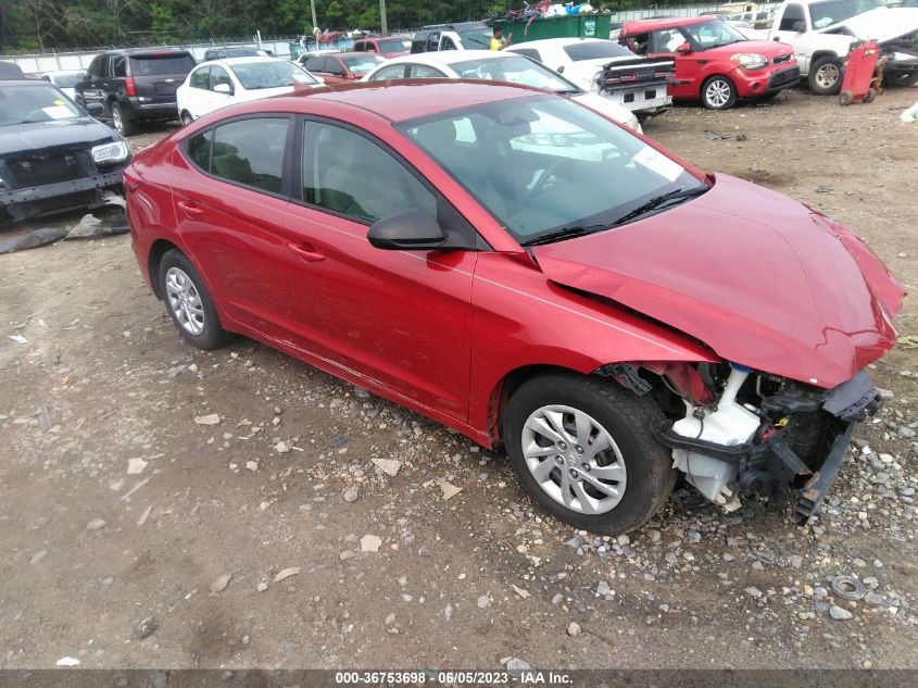 2017 HYUNDAI ELANTRA SE - KMHD74LF6HU073295