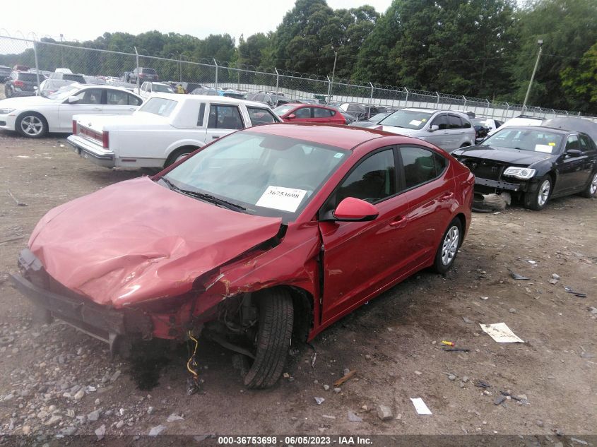 2017 HYUNDAI ELANTRA SE - KMHD74LF6HU073295
