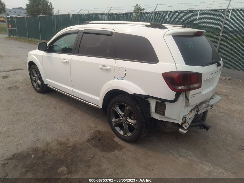 2017 DODGE JOURNEY CROSSROAD PLUS - 3C4PDDGG4HT549616