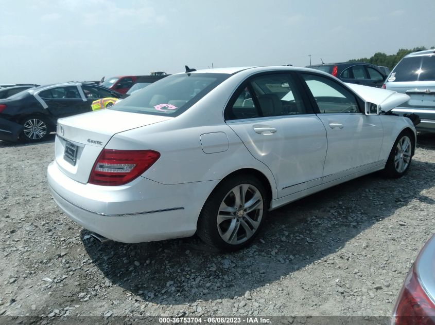2013 MERCEDES-BENZ C-CLASS C 300 - WDDGF8AB6DR283474