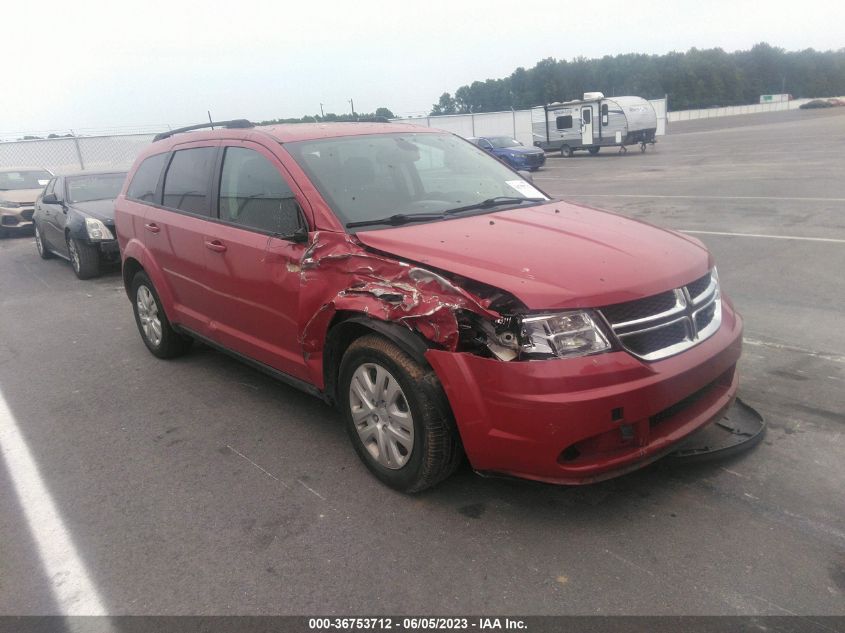 2019 DODGE JOURNEY SE VALUE PKG - 3C4PDCABXKT858263