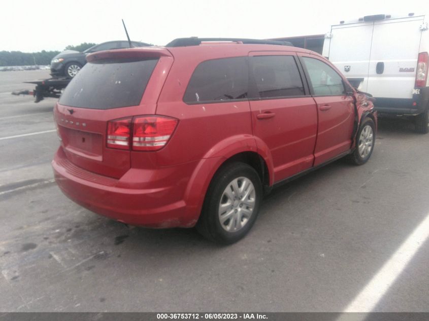 2019 DODGE JOURNEY SE VALUE PKG - 3C4PDCABXKT858263