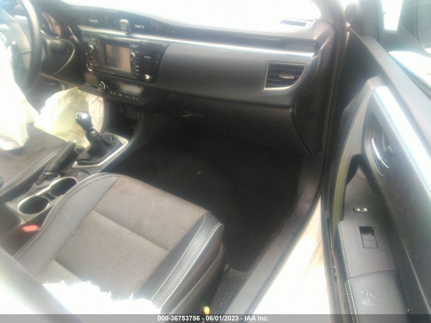 2016 TOYOTA COROLLA L/LE/S/S PLUS/LE PLUS - 2T1BURHE0GC572431
