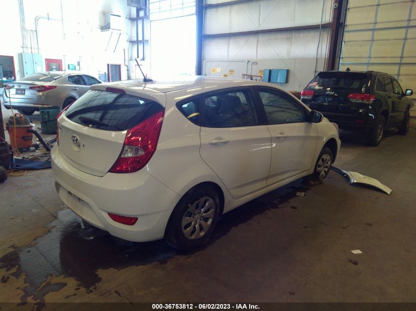 2017 HYUNDAI ACCENT SE - KMHCT5AE0HU343029
