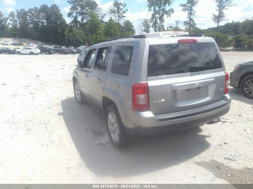 2016 JEEP PATRIOT LATITUDE - 1C4NJRFB7GD718499