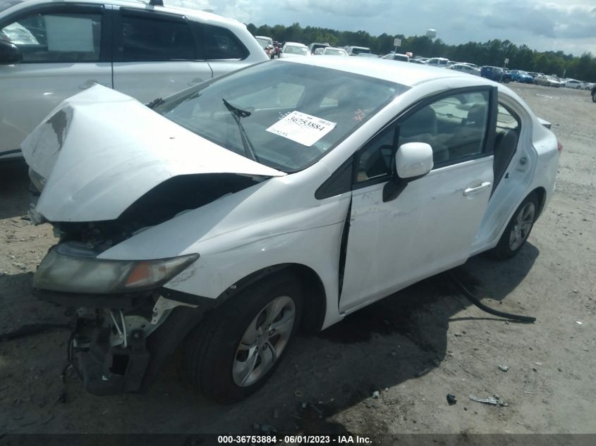 2013 HONDA CIVIC SDN LX - 2HGFB2F57DH547997