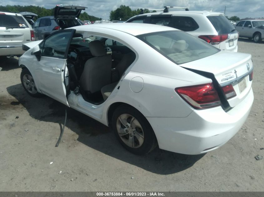 2013 HONDA CIVIC SDN LX - 2HGFB2F57DH547997