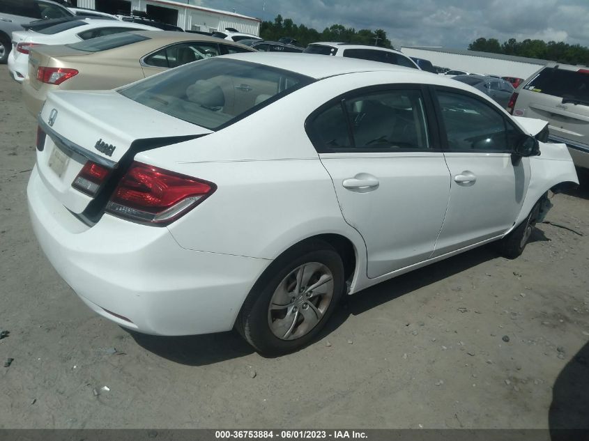 2013 HONDA CIVIC SDN LX - 2HGFB2F57DH547997