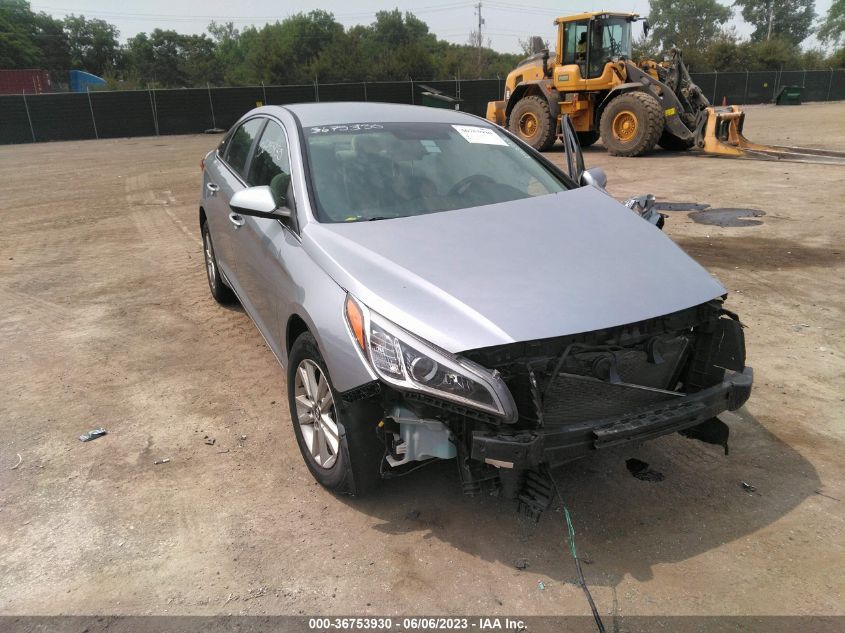 2017 HYUNDAI SONATA SE - 5NPE24AF0HH483661