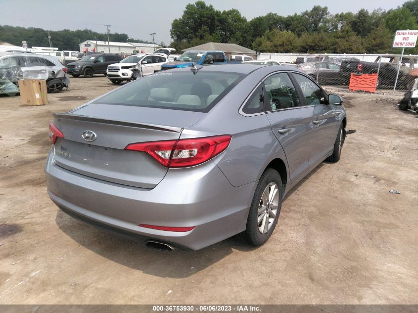 2017 HYUNDAI SONATA SE - 5NPE24AF0HH483661