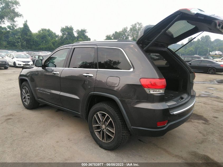2017 JEEP GRAND CHEROKEE LIMITED - 1C4RJFBG5HC849553