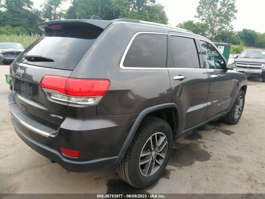 2017 JEEP GRAND CHEROKEE LIMITED - 1C4RJFBG5HC849553