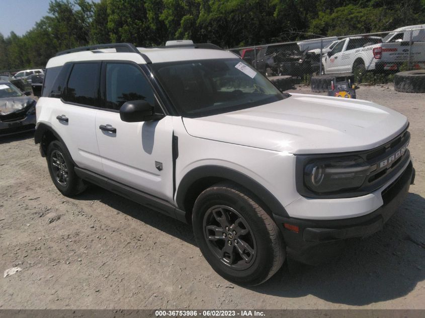 2022 FORD BRONCO SPORT BIG BEND - 3FMCR9B69NRD09901