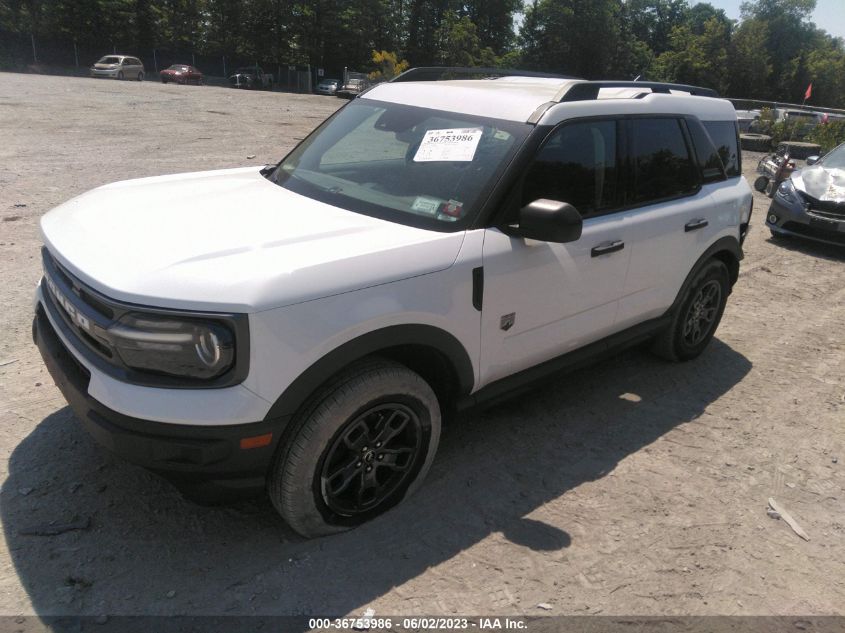 2022 FORD BRONCO SPORT BIG BEND - 3FMCR9B69NRD09901