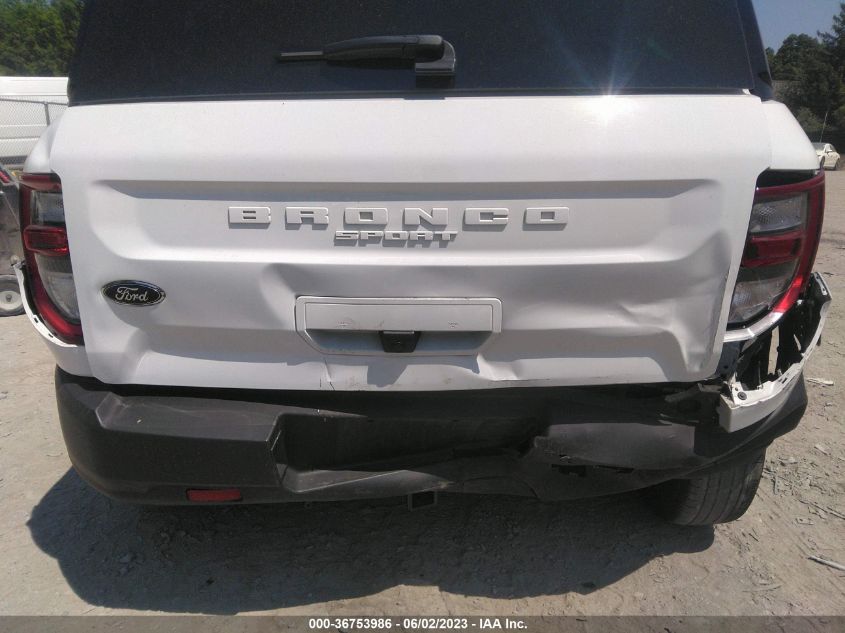 2022 FORD BRONCO SPORT BIG BEND - 3FMCR9B69NRD09901