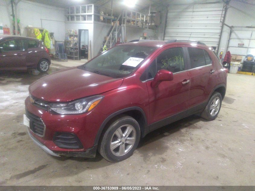 2018 CHEVROLET TRAX LT - 3GNCJPSB4JL263296