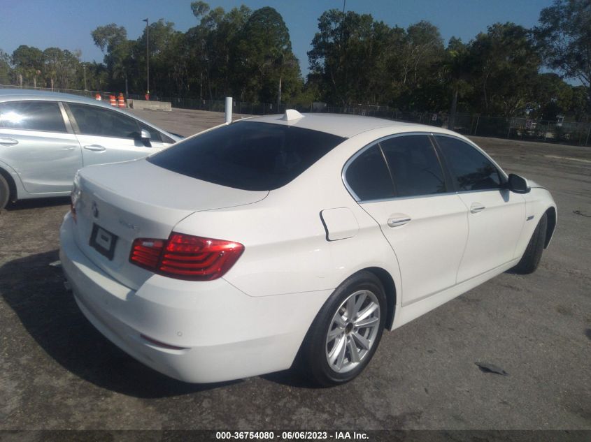 2014 BMW 5 SERIES 528I - WBA5A5C50ED503788