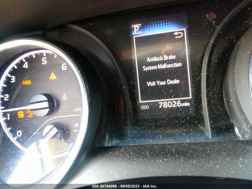 2019 TOYOTA CAMRY L/LE/XLE/SE/XSE - 4T1B11HKIKU811461