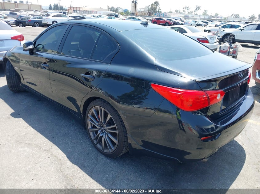 VIN JN1FV7AP3HM851085 2017 INFINITI Q50 RED SPORT 400