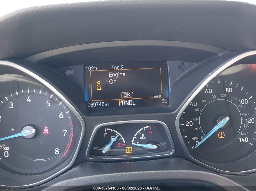 VIN 1FADP3F23JL280235 2018 FORD FOCUS SE