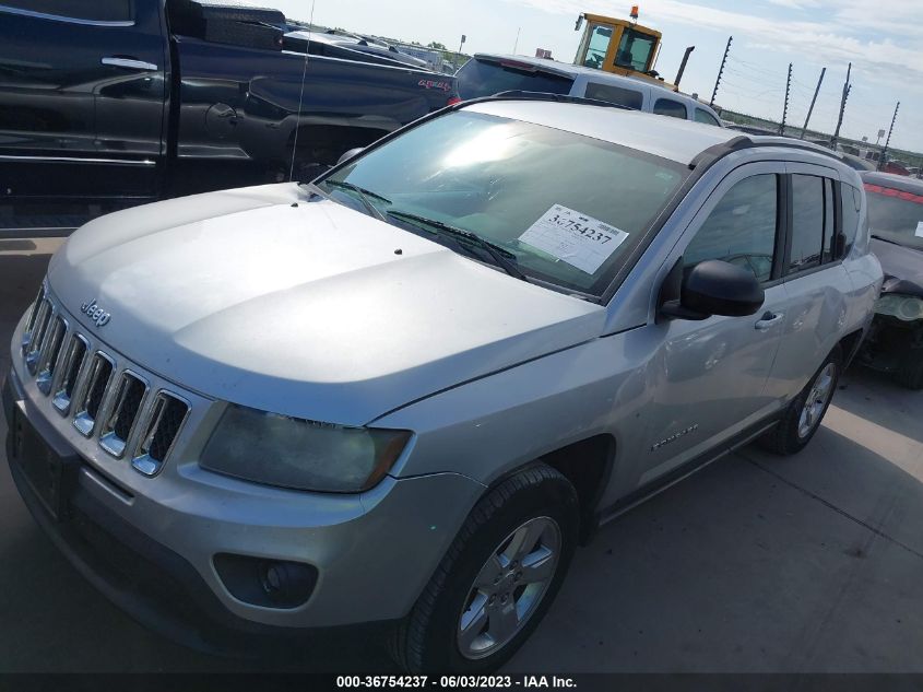 2014 JEEP COMPASS SPORT - 1C4NJCBA5ED507986