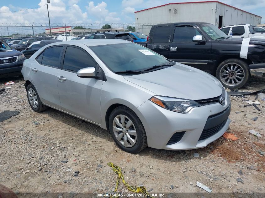 2014 TOYOTA COROLLA L/LE/S/S PLUS/LE PLUS - 2T1BURHE8EC224714