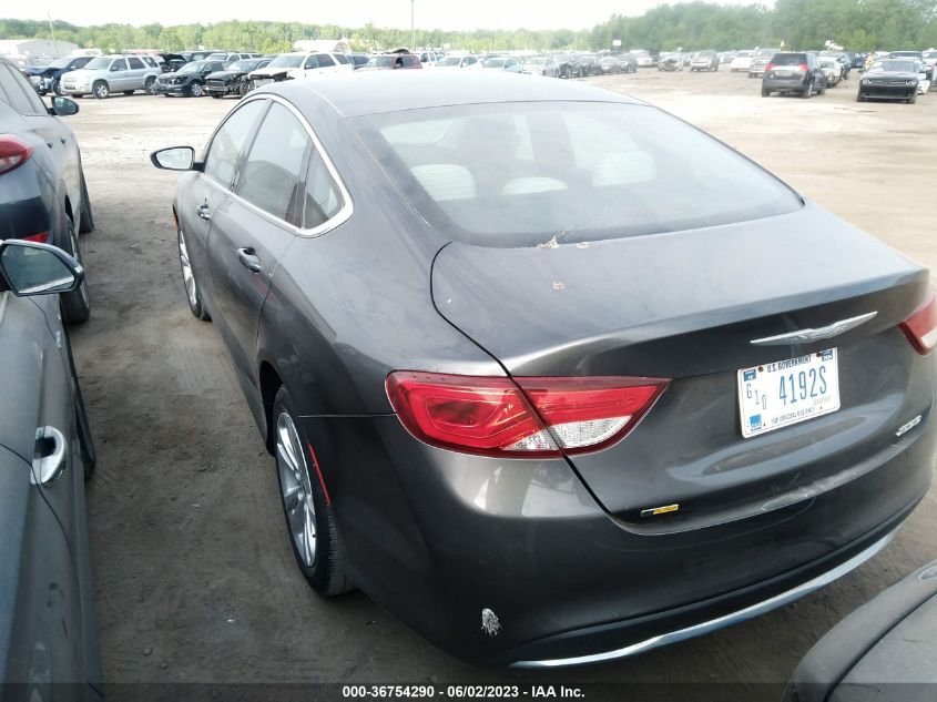 2016 CHRYSLER 200 LIMITED - 1C3CCCAB4GN187718