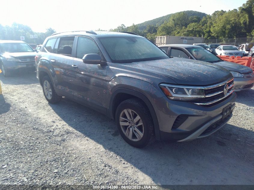 2021 VOLKSWAGEN ATLAS 2.0T S - 1V2GP2CA3MC528452