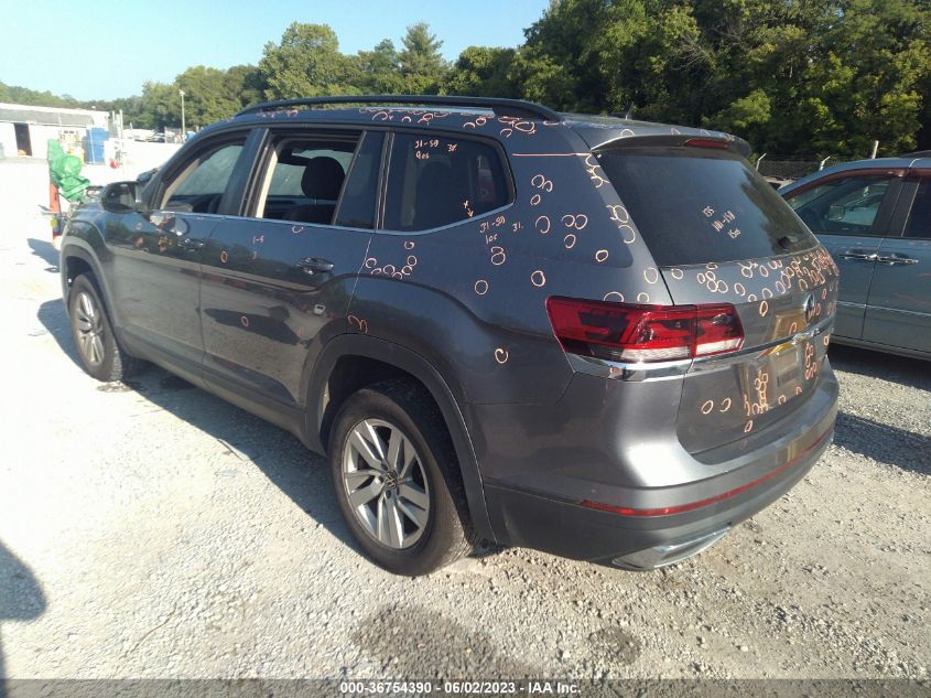 2021 VOLKSWAGEN ATLAS 2.0T S - 1V2GP2CA3MC528452