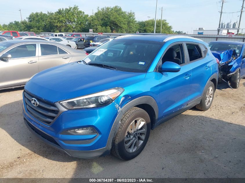 2016 HYUNDAI TUCSON SE - KM8J33A42GU069625