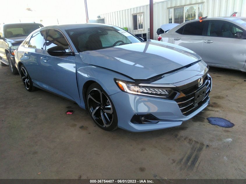 2022 HONDA ACCORD SEDAN SPORT - 1HGCV1F3XNA053989