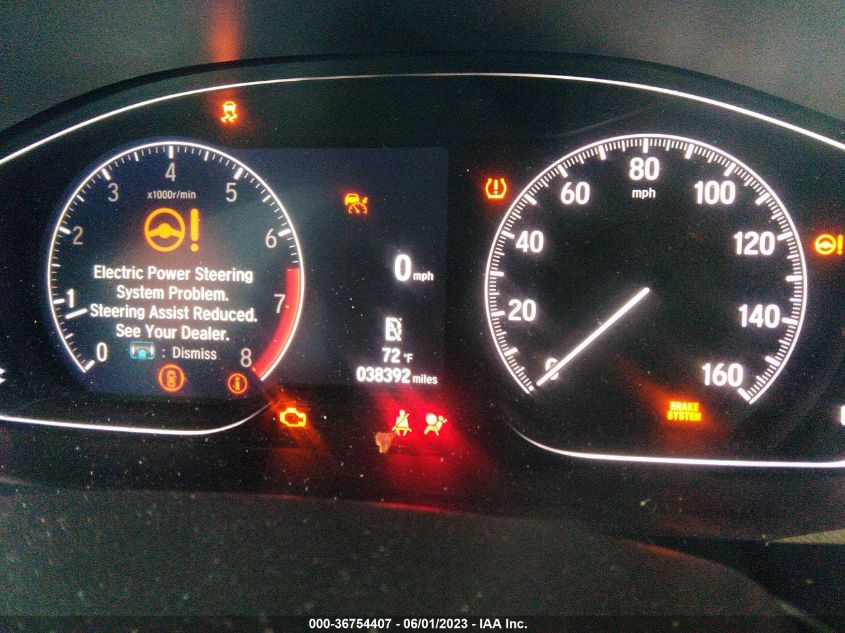 2022 HONDA ACCORD SEDAN SPORT - 1HGCV1F3XNA053989