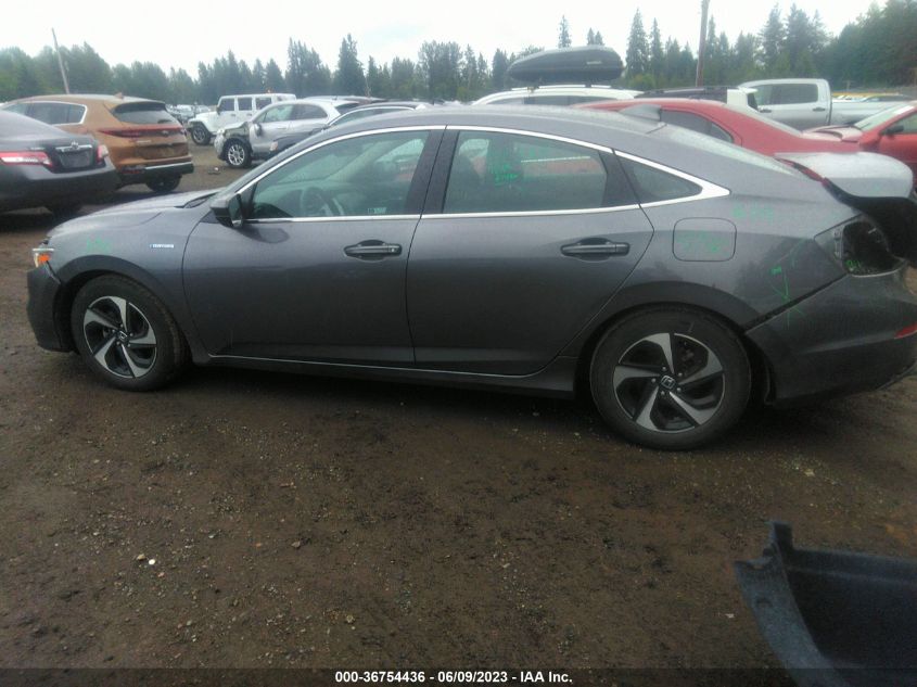 2022 HONDA INSIGHT EX 19XZE4F52NE003709