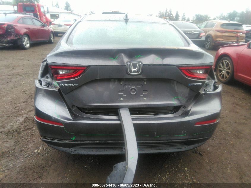 2022 HONDA INSIGHT EX 19XZE4F52NE003709