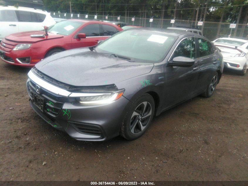 2022 HONDA INSIGHT EX 19XZE4F52NE003709