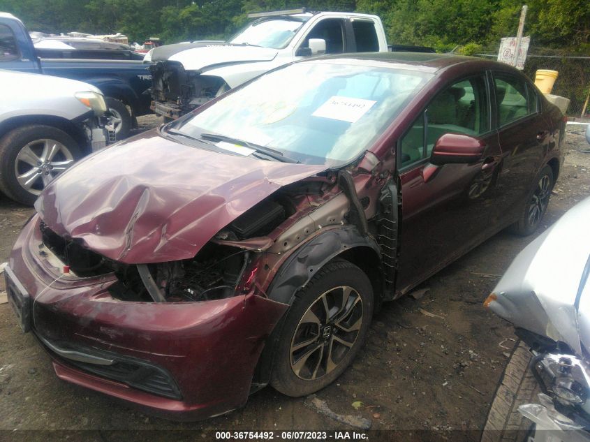 2015 HONDA CIVIC SEDAN EX - 19XFB2F88FE240197