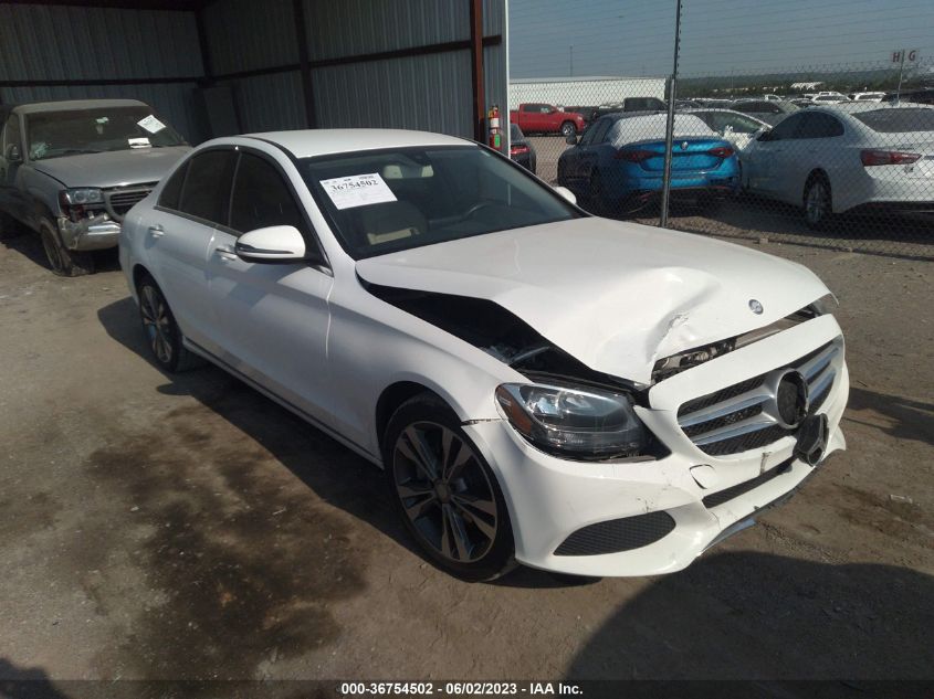 2016 MERCEDES-BENZ C-CLASS C 300 - 55SWF4KB5GU171531