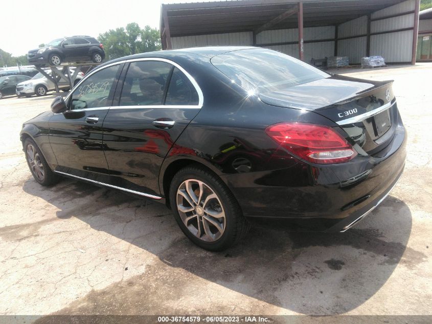 2016 MERCEDES-BENZ C-CLASS C 300 - 55SWF4KB1GU110130