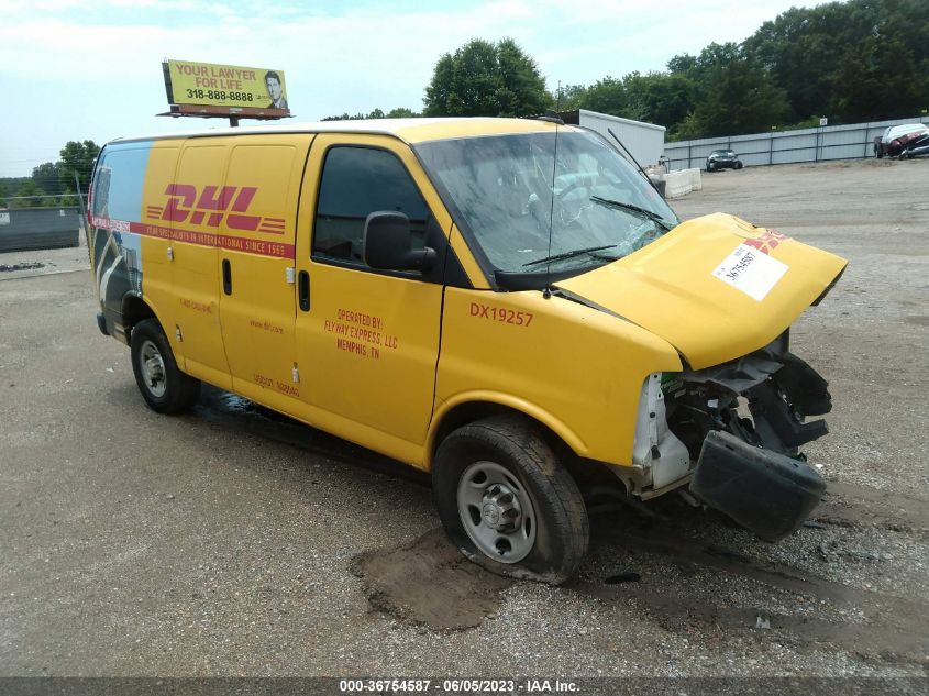 2019 CHEVROLET EXPRESS CARGO VAN - 1GCWGAFP0K1238461